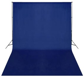 vidaXL Φόντο για Υπέρθεση Εικόνας Μπλε 500 x 300 εκ. Βαμβακερό