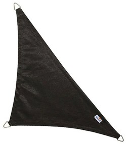 Τρίγωνο πανί σκίασης 285gsm γωνία 90° 5x5x7,1μ. Μαύρο