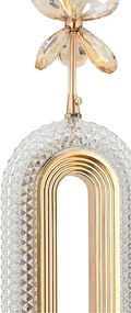 Stewehome Alfa 1 Λαμπτήρας LED Χρυσό Ε27 Αβίζα Μοντέρνα Φωτισμού 13x75 cm