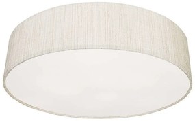 Φωτιστικό Οροφής - Πλαφονιέρα Turda III 8952 White-Silver Nowodvorski Metal, Fabric