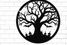 Intra απο ξύλο plywood 3mm-4mm πάχος - Halloween Laser Cut Decor Wall  Δίασταση 15x15 cm INTRAFABR-124874289