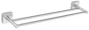 KARAG QUATTRO Πετσετοκρεμάστρα διπλή QUATTRO 4262 99 Σατινέ KARAG 60cm KARAG-3800201582728