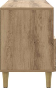 vidaXL Ντουλάπι TV 102 x 34,5 x 50 εκ. Artisan Δρυς Επεξεργασμένο Ξύλο