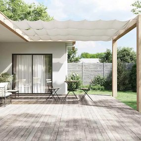 vidaXL Τέντα Κάθετη Λευκή 100 x 1000 εκ. από Ύφασμα Oxford