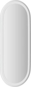 vidaXL Καθρέφτης Μπάνιου με LED Οβάλ 90x40 εκ.