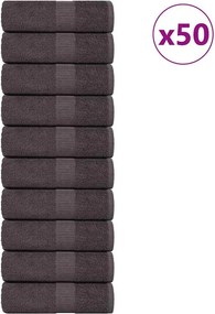 vidaXL Πετσέτες επισκεπτών FROGN 50 τμχ. Ανθρακί 30 x 50 cm 360