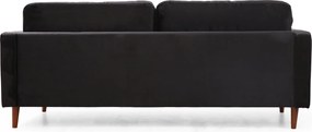 3-Seat Sofa Rome - Black Black
Oak