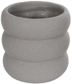 Κασπώ Albert 21248 18x18x16cm Grey GloboStar Κεραμικό