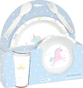 Παιδικό Σετ Σκεύη Safta Unicornio PVC