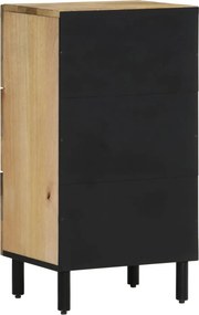 vidaXL Βοηθητικό Ντουλάπι 40 x 33 x 75 εκ. από Μασίφ Ξύλο Μάνγκο