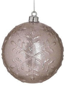 Χριστουγεννιάτικες Μπάλες (Σετ 4Τμχ) 2-70-675-0699 Φ10x10cm Pink Inart
