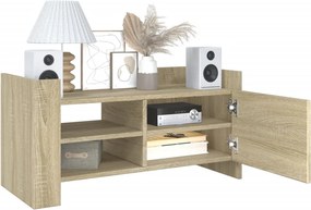 vidaXL Έπιπλο Τηλεόρασης Sonoma Δρυς 80x35x40 εκ. Επεξ. Ξύλο