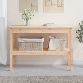 Τραπέζι Κονσόλα 110 x 40 x 75 εκ. από Μασίφ Ξύλο Πεύκου