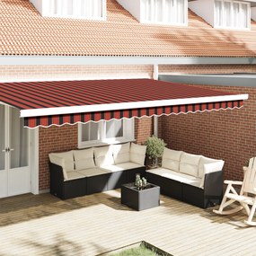 vidaXL Τέντα Valance  για 5 μ πλαίσιο πορτοκαλί 4.8x0.2 μ