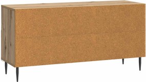 vidaXL Ντουλάπι TV 102 x 34,5 x 50 εκ. Artisan Δρυς Επεξεργασμένο Ξύλο