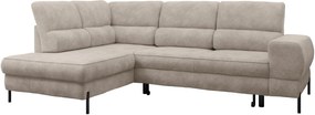 Γωνιακός καναπές Clinton-Cappuccino-Αριστερή