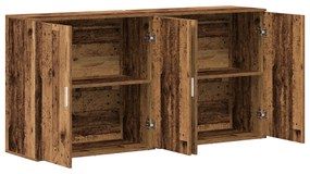 vidaXL Σουίτες 2 τμχ Παλιό Ξύλο 79x38x80 εκ Επεξεργασμένο Ξύλο