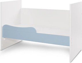 BED MULTI 190/72 COLOUR WHITE/BABY BLUE