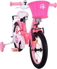 Ashley 14 Inch 22,5 cm Girls Coaster Brake Dark Pink