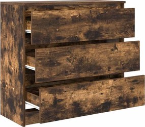 vidaXL Ντουλάπι Καπνιστή δρυς 80x35x76 εκ. Επεξεργασμένο Ξύλο