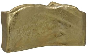 Βάζο Grantas 032553 37x11x20cm Gold Αλουμίνιο