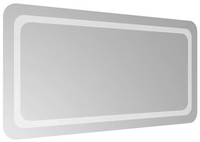 vidaXL Καθρέφτης Μπάνιου με LED 100x50 εκ.