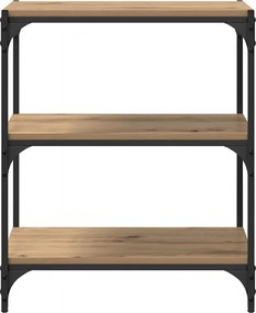 vidaXL Βιβλιοθήκη artisan δρυς 60 x 33 x 70,5 εκ.