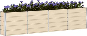 vidaXL Γλάστρα Ελεφαντόδοντο 320 x 40 x 75 εκ. Ατσάλι