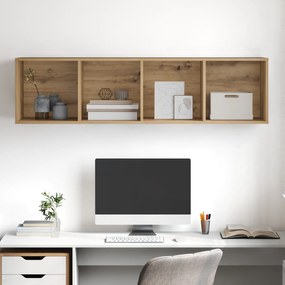 vidaXL Ντουλάπι TV artisan δρυς 37 x 37 x 142.5 εκ Επεξεργασμένο ξύλο