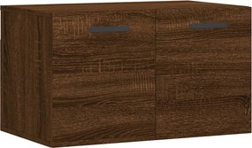 vidaXL Ντουλάπι Τοίχου Καφέ Δρυς 60x36,5x35 εκ. Επεξεργασμένο Ξύλο