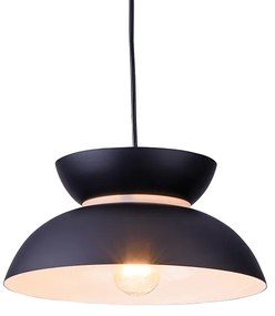 Φωτιστικό Οροφής Μονόφωτο Aca Aeolus KS871P29BK Black