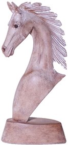 Διακοσμητική Προτομή Αλόγου Πολυεστερική Royal Art 14x30εκ. LAN8/20BR