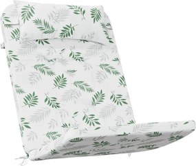 vidaXL Μαξιλάρια Καρέκλας Adirondack 2 τεμ. Σχ. Φύλλα Ύφασμα Oxford