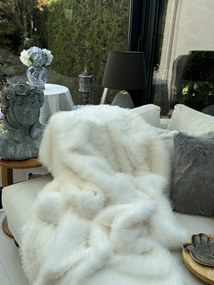 Ριχτάρι Καναπέ Λευκό LOLITA 200x75