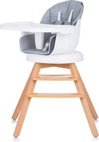 Καρεκλάκι Φαγητού Περιστρεφόμενο 3 σε 1 "Rotto" platinum