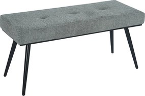 Ταμπουρέ (100x40x46) Spitishop Florenville Grey