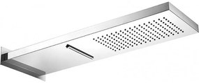 Almar Smart Chrome Κεφαλή Ντους Επίτοιχη με  Καταρράκτη 19,2x53,7 εκ. 2 Ροών E044199-100