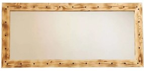 Καθρέπτης Τοίχου 552NOS2132 110x50cm Natural Aberto Design Ξύλο,Γυαλί