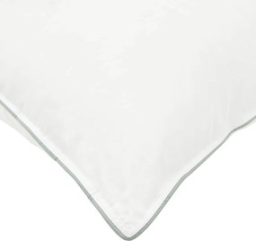 vidaXL Μαξιλάρι 50 x 50 cm Αυστραλιανό Μαλλί Λευκό