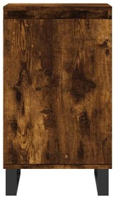 vidaXL Συρταριέρα Καπνιστή Δρυς 40 x 35 x 70 εκ. από Επεξεργ. Ξύλο