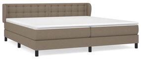 ΚΡΕΒΑΤΙ BOXSPRING ΜΕ ΣΤΡΩΜΑ TAUPE 200X200 ΕΚ. ΥΦΑΣΜΑΤΙΝΟ 3126593