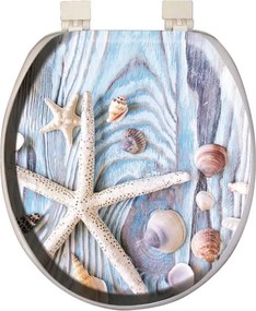 Stewehome Μαλακό καπάκι τουαλέτας με σχέδιο 43x36 cm