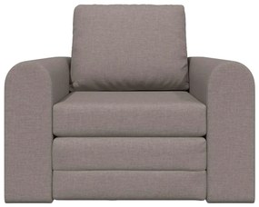 vidaXL Κρεβάτι καναπές Taupe 98 x 71 x 83 εκ. ύφασμα