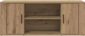 vidaXL Ντουλάπι TV 100 x 35 x 40 εκ artisan δρυς Επεξεργασμένο ξύλο