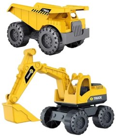 Σετ Οχήματα Εργασίας 2τεμ 600B-12