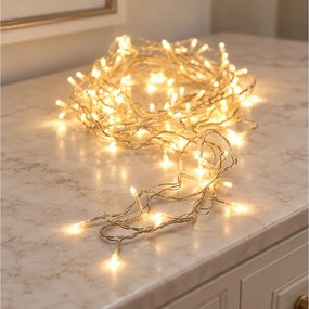 ΣΥΡΜΆΤΙΝΑ &amp; PVC ΛΑΜΠΆΚΙΑ LED LED LIGHTS 240LED WARM WHITE