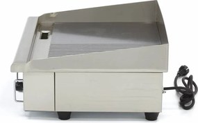 Griddle - Half Grooved - 55 cm - incl Drip Tray