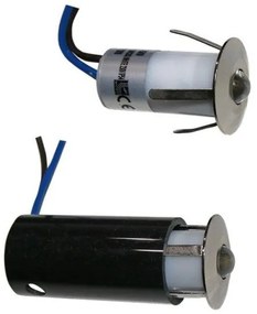 Σποτ Χωνευτό Κλιμακοστασίου Αλουμινίου 230V Led 0.6W Lumen-3-95410-Αλουμίνιο 3-95410