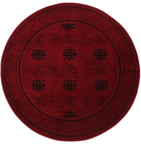Χαλί Afgan 8127A Round Dark Red Royal Carpet 160X160 Round