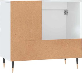 vidaXL Ντουλάπι Μπάνιου Λευκό 65 x 33 x 60 εκ. από Επεξεργασμένο Ξύλο